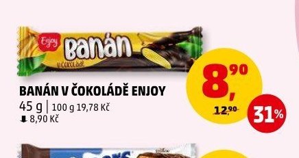 BANÁN V ČOKOLÁDĚ ENJOY