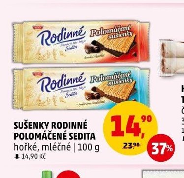 SUŠENKY RODINNÉ POLOMÁČENÉ SEDITA