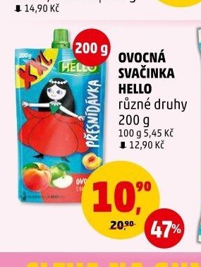 OVOCNÁ SVAČINKA HELLO