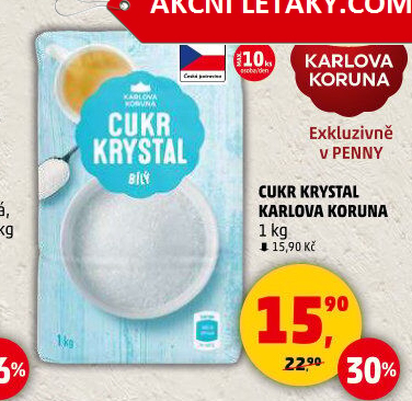 Cukr krystal Karlova Koruna