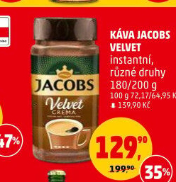 Instantní káva Jacobs Velvet Crema