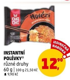 Instantní polévky nudlové Cho Chi