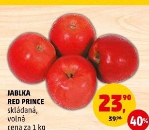 Jablka Red Prince