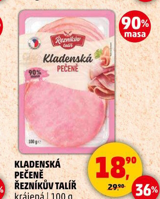 Kladenská pečeně Řezníkův talíř