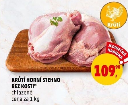 Krůtí stehno bez kosti