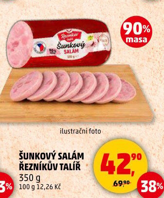 Salám šunkový Řezníkův talíř