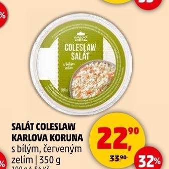 Salát coleslaw Karlova Koruna