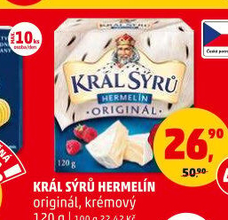 Sýr Hermelín Král sýrů