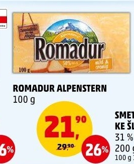 Sýr Romadur Alpenstern