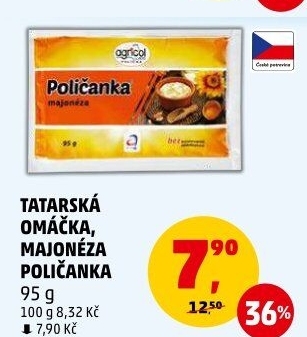 Tatarská omáčka Agricol