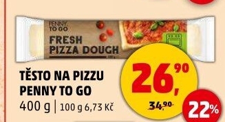 Těsto na pizzu Penny To Go