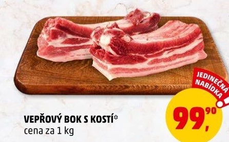 Vepřový bok s kostí