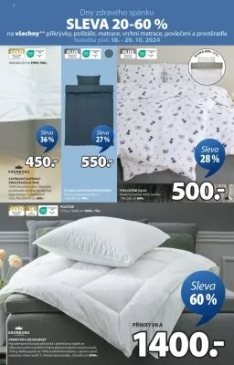 akční leták Jysk 16.10.2024-20.10.2024