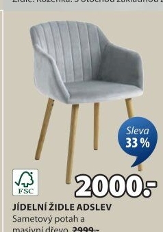 Jídelní židle Adslev