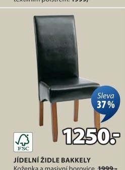 Jídelní židle Bakkely