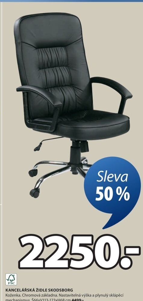 Kancelářské židle Skodsborg