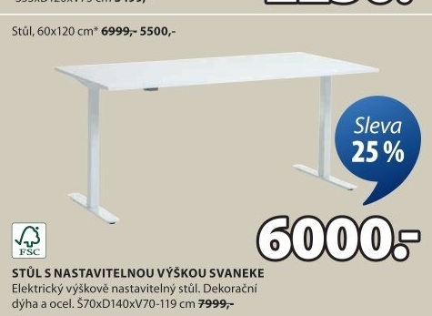 Kancelářský stůl Svaneke