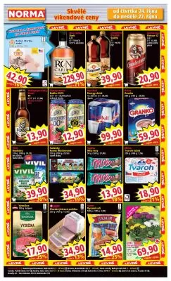 akční leták Norma 21.10.2024-27.10.2024
