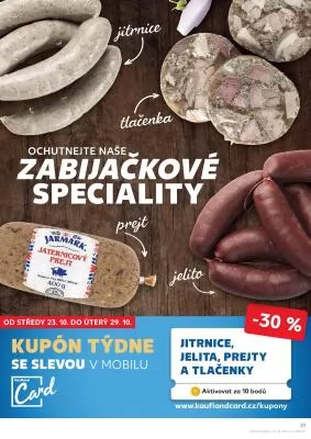 akční leták Kaufland 23.10.2024-29.10.2024
