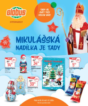 akční leták Globus 16.10.2024-5.12.2024