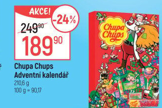 Adventní kalendář Chupa Chups