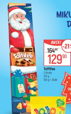 Bonboniéra vánoční edice Toffifee Storck