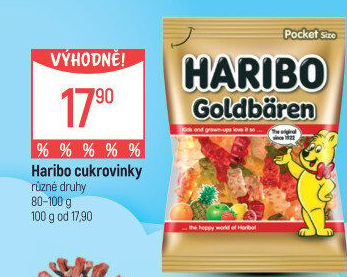 Bonbony želé Haribo