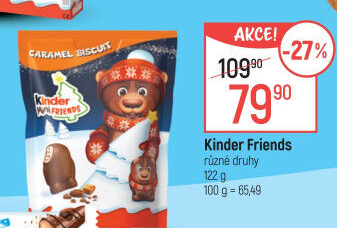 Čokoládové figurky Mini Friends Kinder