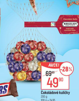 Čokoládové kuličky Riegelein