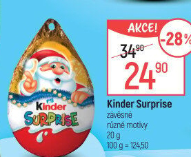 Čokoládové vajíčko s překvapením Kinder Surprise