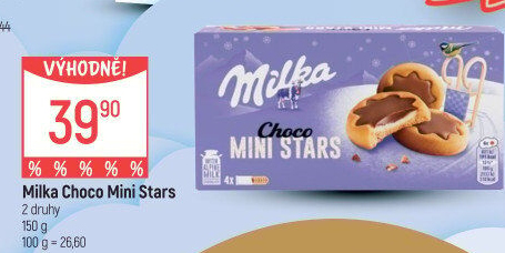 Sušenky Choco Minis Milka
