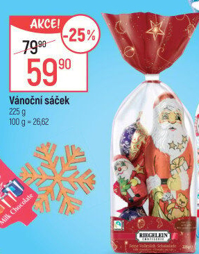 Vánoční Mikulášský balíček Riegelein