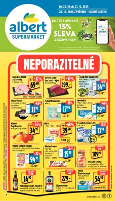 akční leták Albert 23.10.2024-27.10.2024