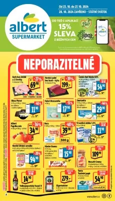 akční leták Albert 23.10.2024-27.10.2024