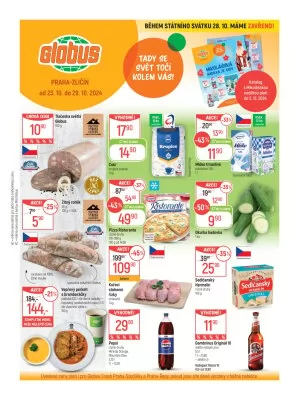 akční leták Globus 23.10.2024-29.10.2024