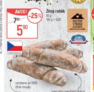 Žitný rohlík