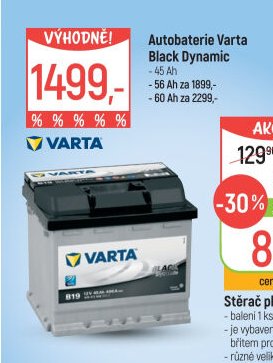 Autobaterie Varta Black Dynamic