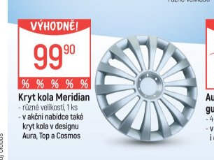 Kryt kola Meridian