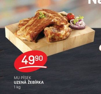 MU PÍSEK UZENÁ ŽEBÍRKA