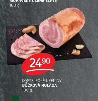 KOSTELECKÉ UZENINY BŮČKOVÁ ROLÁDA