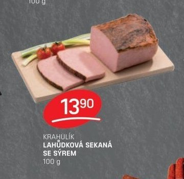 KRAHULÍK LAHŮDKOVÁ SEKANÁ SE SÝREM
