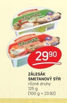 ZÁLESÁK SMETANOVÝ SÝR