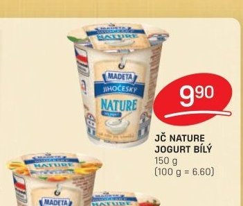 JČ NATURE JOGURT BÍLÝ 150 g