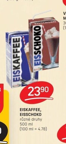 EISKAFFEE, EISSCHOKO různé druhy 500 ml
