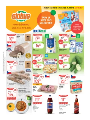 akční leták Globus 23.10.2024-29.10.2024
