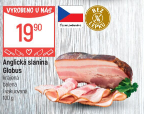 Anglická slanina Globus