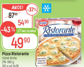 Pizza mražená Ristorante Dr. Oetker
