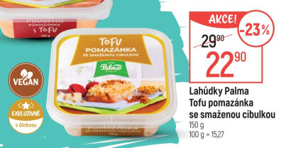 Pomazánka tofu se smaženou cibulkou Lahůdky Palma