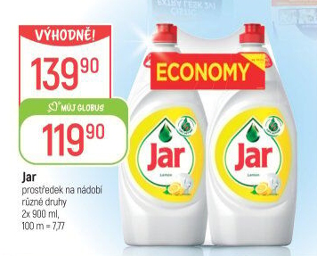 Prostředek na nádobí Jar