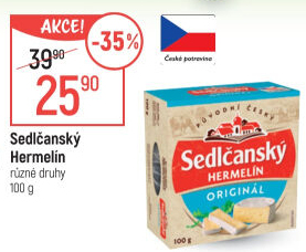 Sýr Hermelín Sedlčanský